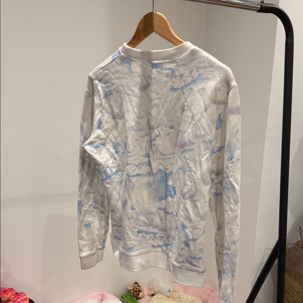 Kenzo Blue and Cream Cloud Sweatshirt - Picture 3 of 3